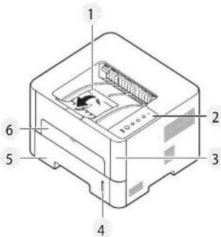 SAMSUNG Xpress M2835DW - Vorderansicht - 2
