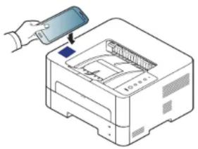 SAMSUNG Xpress M2835DW - So benutzen Sie die NFC-Funktion - 1