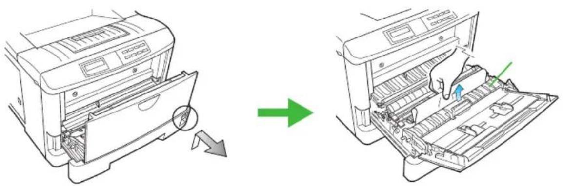 KYOCERA ECOSYS FS-6900 - Papierstau in der Einzugseinheit - 1