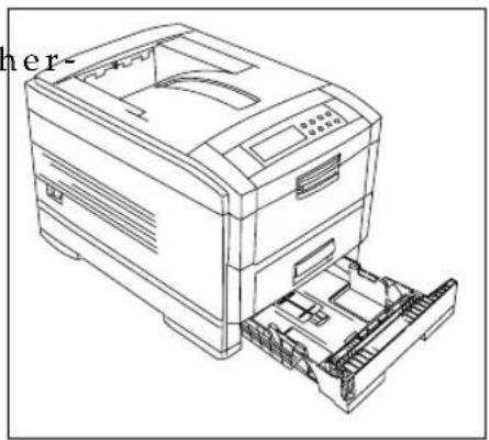 OKI C7500 - Einzugsstau - 1