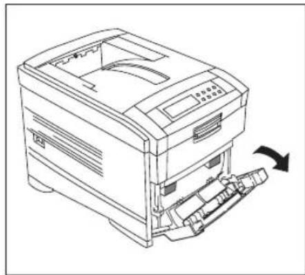 OKI C7400 - Einzugsstau - 2
