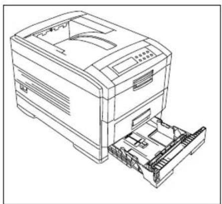 OKI C7300 - Transportsicherungen entfernen - 2