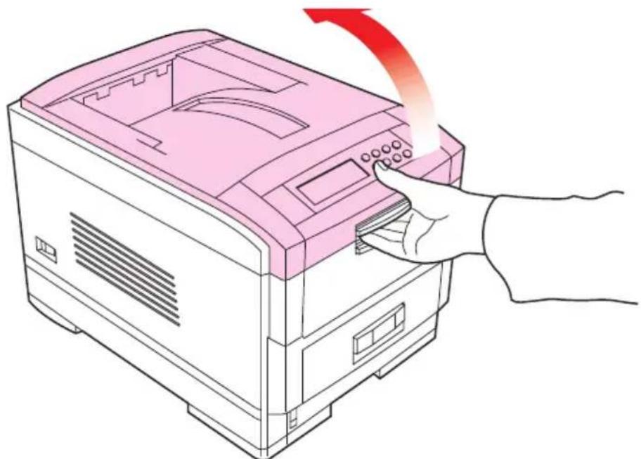 OKI C7350 - TRANSPORTBAND ERSETZEN - 1
