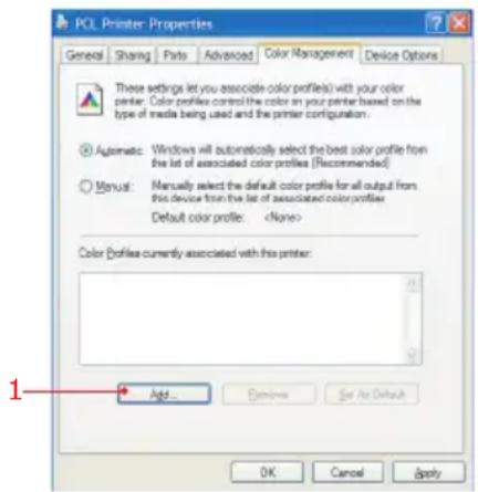 OKI C7350 - FARBVERWALTUNG MIT DEM PCL TREIBER - 1