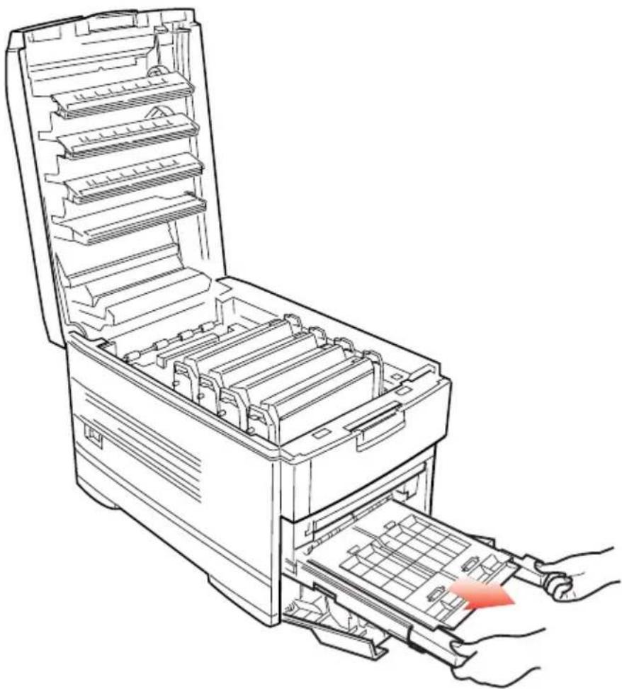 OKI C7350 - IN DER DUPLEXEINHEIT - 1