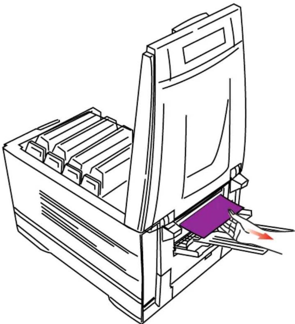 OKI C7350 - HINTER DER HINTEREN ABDECKUNG - 1