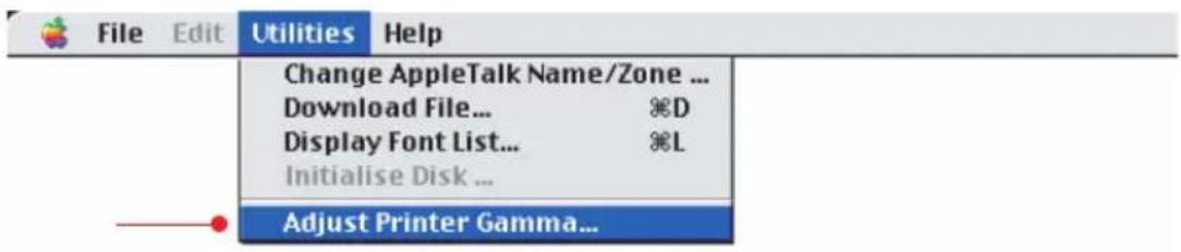 OKI C5300n - Creating a Gamma Adjustment, Step-by-step - 1