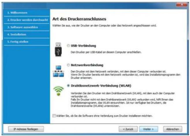 SAMSUNG Xpress M2022 - Kabelloses Netzwerk-Setup - 1