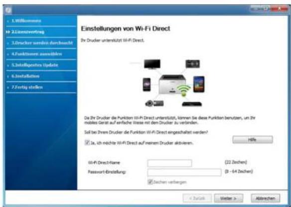 SAMSUNG Xpress M2022 - Kabelloses Netzwerk-Setup - 1