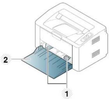 SAMSUNG Xpress M2022 - Papierfach-Übersicht - 1