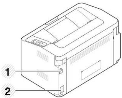 SAMSUNG Xpress M2022 - Rückansicht - 2