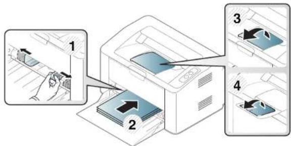 SAMSUNG Xpress M2022 - Einlegen von Papier in das Papierfach - 3