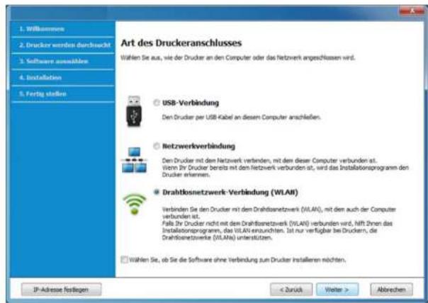 SAMSUNG Xpress M2022 - Kabelloses Netzwerk-Setup - 2