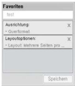 SAMSUNG Xpress C1810W - Verwenden der Favoriteneinstellung - 1