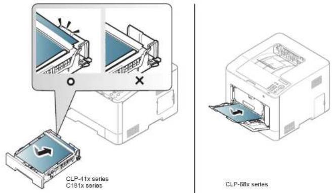 SAMSUNG Xpress C1810W - Druckmedien und Fächer - 1