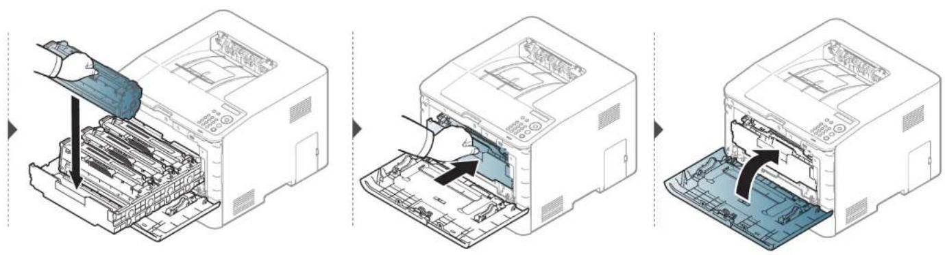 SAMSUNG Xpress C1810W - Ersetzen der Tonerkartusche - 1