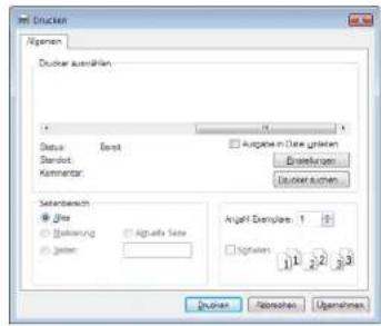 SAMSUNG Xpress C1810W - Vom Druckertreiber aus - 1