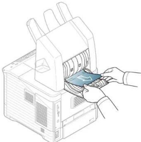 SAMSUNG ML-6510ND - Papierstau im Innern des Finishers - 3