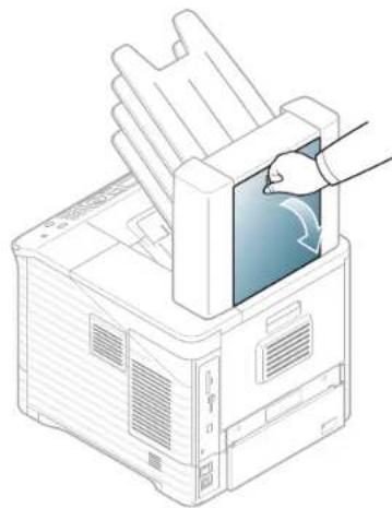 SAMSUNG ML-5510ND - Papierstau vor dem Multischacht-Postfach - 1