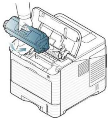 SAMSUNG ML-5510ND - Verteilen des Toners - 4