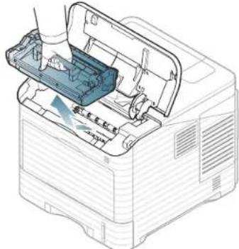 SAMSUNG ML-5510ND - Reinigen des Innenraums - 2
