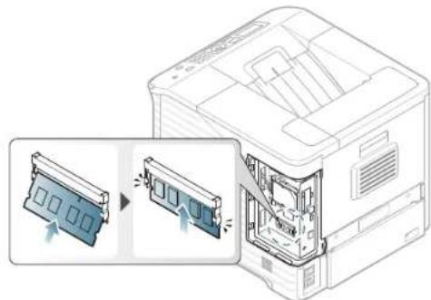 SAMSUNG ML-5510ND - Installieren von Speichermodulen - 3