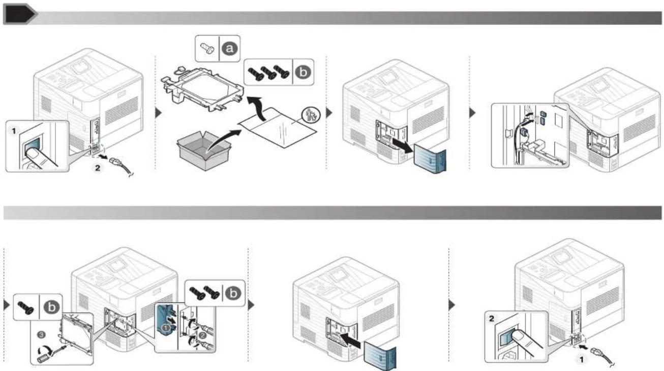 SAMSUNG ML-5015ND - Massenspeichergerät installieren - 2