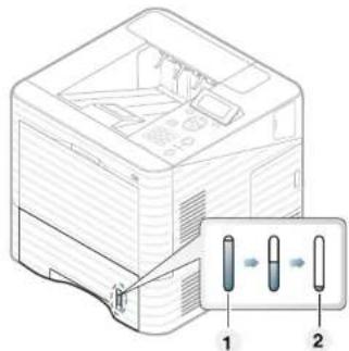 SAMSUNG ML-5015ND - Druckmedien und Fächer - 2