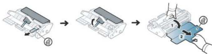 SAMSUNG ML-5015ND - Die Bildgebungseinheit austauschen - 2