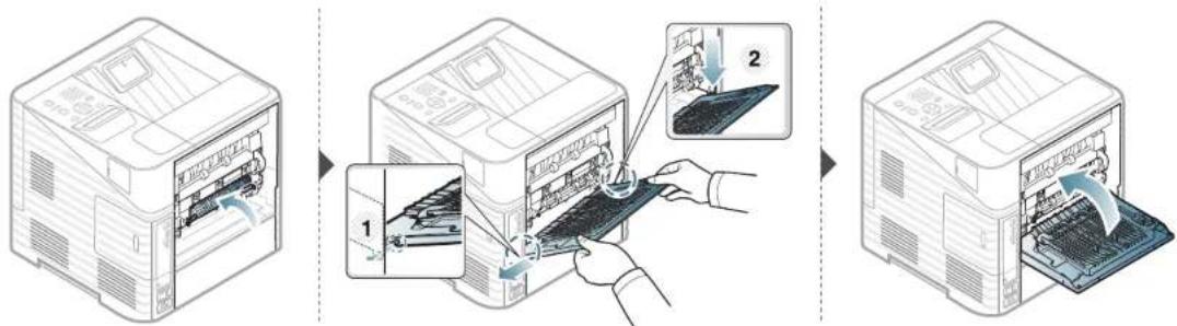 SAMSUNG ML-5015ND - Beseitigen von Papierstaus - 2