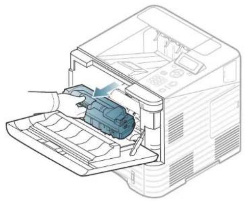 SAMSUNG ML-5015ND - Verteilen des Toners - 1