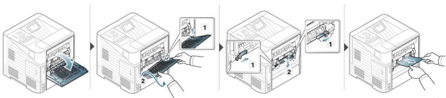 SAMSUNG ML-5010ND - Beseitigen von Papierstaus - 1