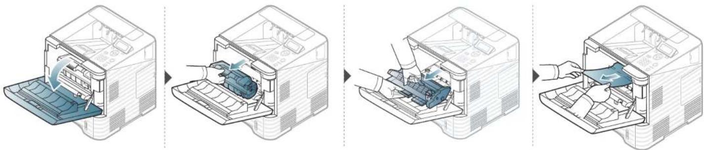 SAMSUNG ML-5010ND - Beseitigen von Papierstaus - 2