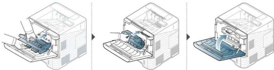 SAMSUNG ML-5010ND - Beseitigen von Papierstaus - 3