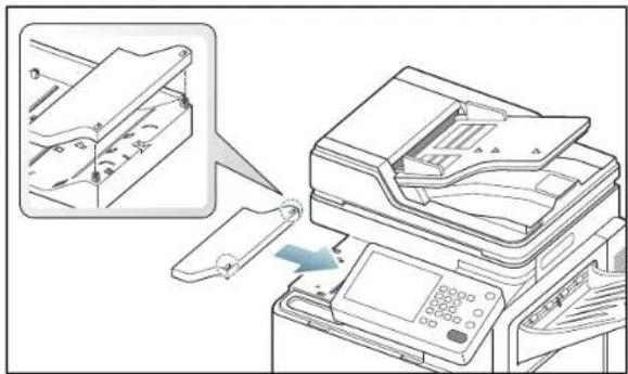 SAMSUNG MultiXpress 8240NA - Papierstau am Finisher-Eingang - 5