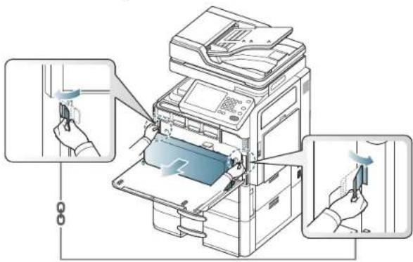 SAMSUNG MultiXpress 8240NA - Austauschen der Bildeinheit - 3