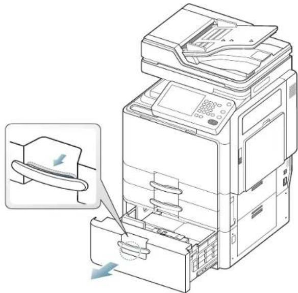 SAMSUNG MultiXpress 8240NA - Optionaler Papiereinzug mit hoher Kapazität - 3
