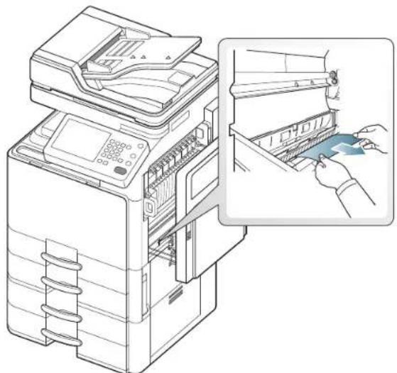 SAMSUNG MultiXpress 8240NA - Papierstau im Gerät (Papierstau Einzug 1) - 4