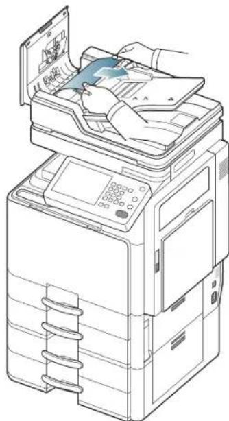SAMSUNG MultiXpress 8240NA - Vorlagenstau im Scanner - 3