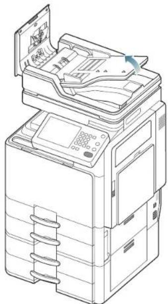SAMSUNG MultiXpress 8240NA - Vorlagenpapierstau bei Papierumkehr im Scanner - 3