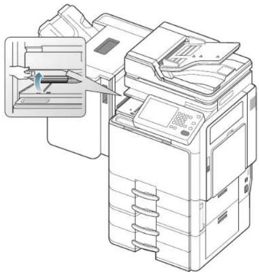 SAMSUNG MultiXpress 8240NA - Papierstau am Finisher-Eingang - 2