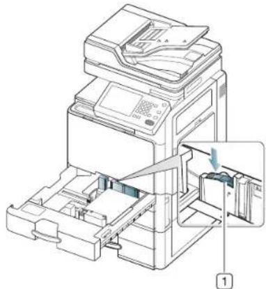 SAMSUNG MultiXpress 8240NA - Standardfach/Optionaler Doppelkassetten-Papiereinzug - 15