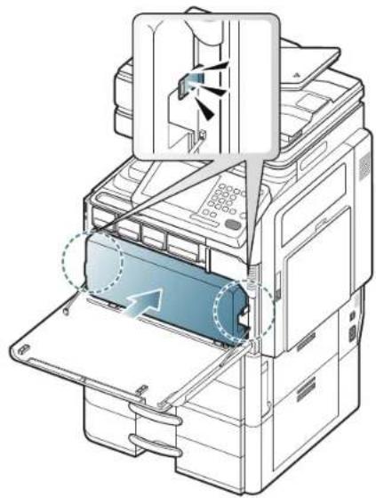 SAMSUNG MultiXpress 8240NA - Reinigen des Papierstaubstabs und der Charger der Bildeinheiten - 13