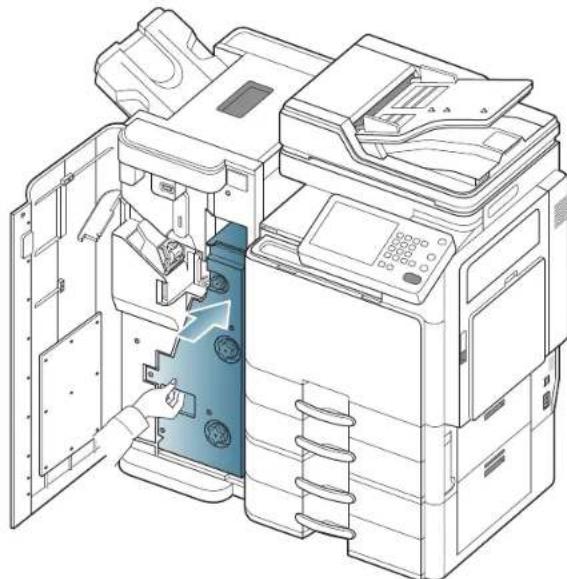 SAMSUNG MultiXpress 8240NA - Papierstau vor der Broschürenfaltung (nur der 3.250-Blatt-Broschüren-Finisher) - 9