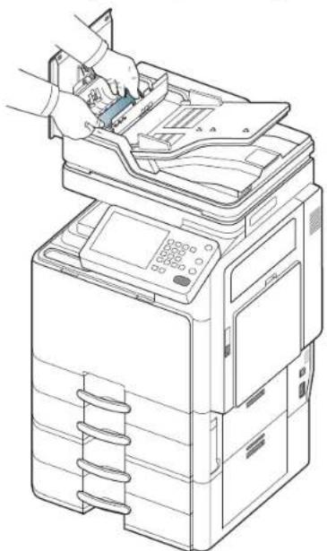 SAMSUNG MultiXpress 8240NA - Vorlagenpapierstau vor Scanner-Umkehrpfad - 4
