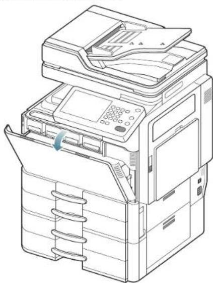 SAMSUNG MultiXpress 8240NA - Ersetzen der Tonerkartusche - 1