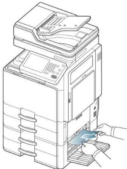 SAMSUNG MultiXpress 8240NA - Papierstau im Gerät (Papierstau Einzug 3) - 3