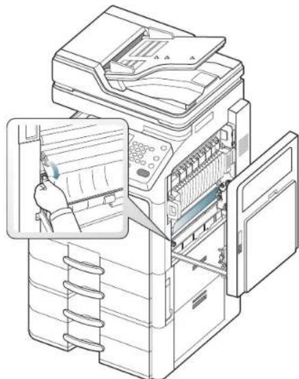SAMSUNG MultiXpress 8240NA - Papierstau im Gerät (Papierstau am Fixiereinheit-Ausgang) - 2