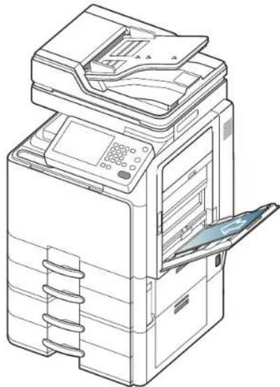 SAMSUNG MultiXpress 8240NA - Tipps zur Verwendung des Mehrzweckschachts - 3