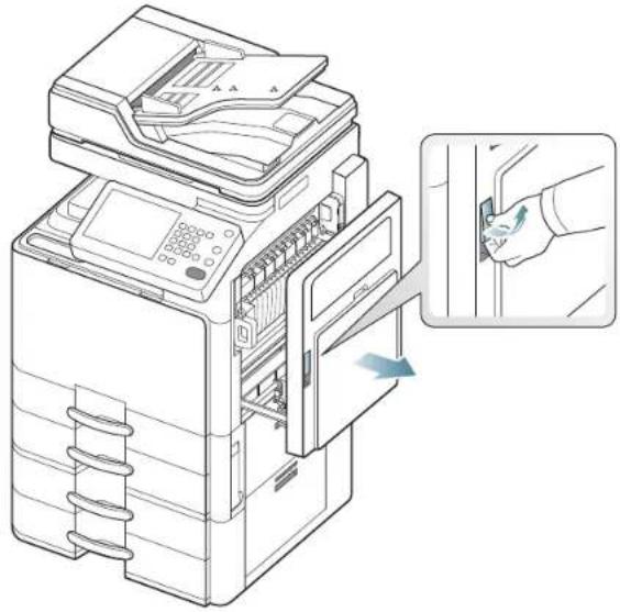 SAMSUNG MultiXpress 8240NA - Papierstau in Schacht 1 - 3